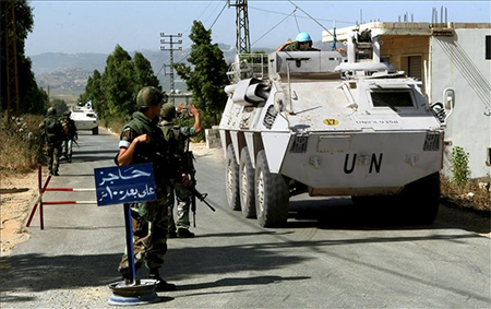 fuerzas de la ONU en el sur de Libano La máquina bélica israelí mata a un militar español en el sur de Líbano